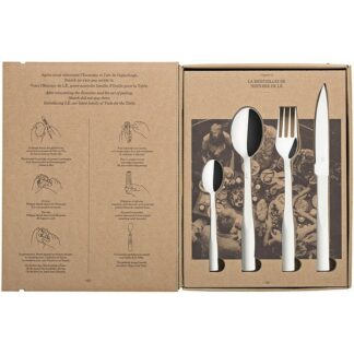 Couverts L'E by STARCK Coffret 24 pieces - blanc