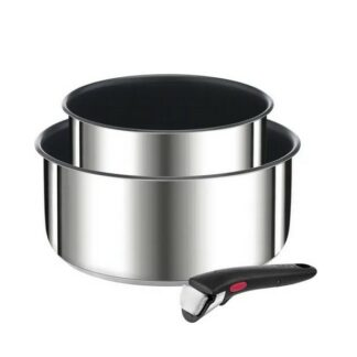 Casseroles Ingenio Preference inox + poignee - 2 pieces