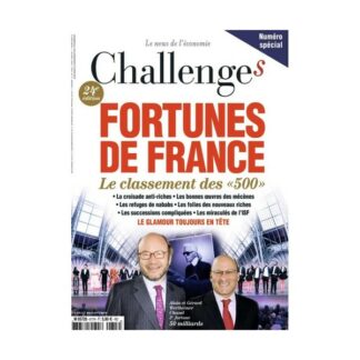 Abonnement magazine hebdomadaire CHALLENGES - 35 numeros