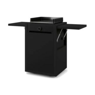 Chariot fermé pour plancha MODERN 45 - noir