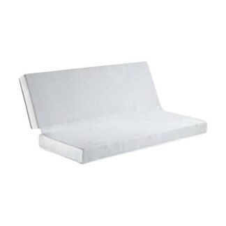 Matelas banquette CLIC CLAC 140 x 190 cm - blanc