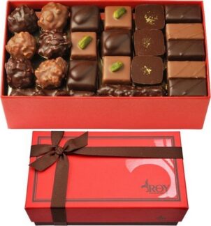 Chocolats noir et lait assortiment - boite 1,1kg