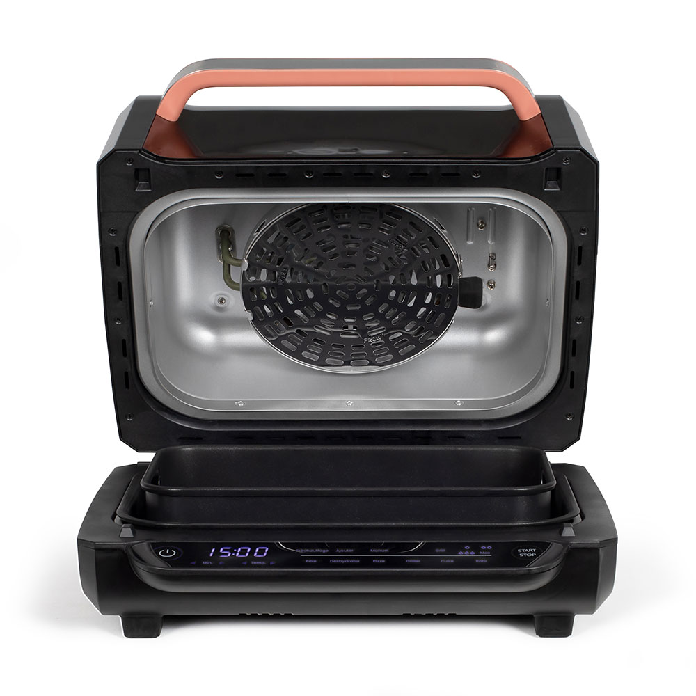 Friteuse sans huile & grille - 6 l - noir – Image 3