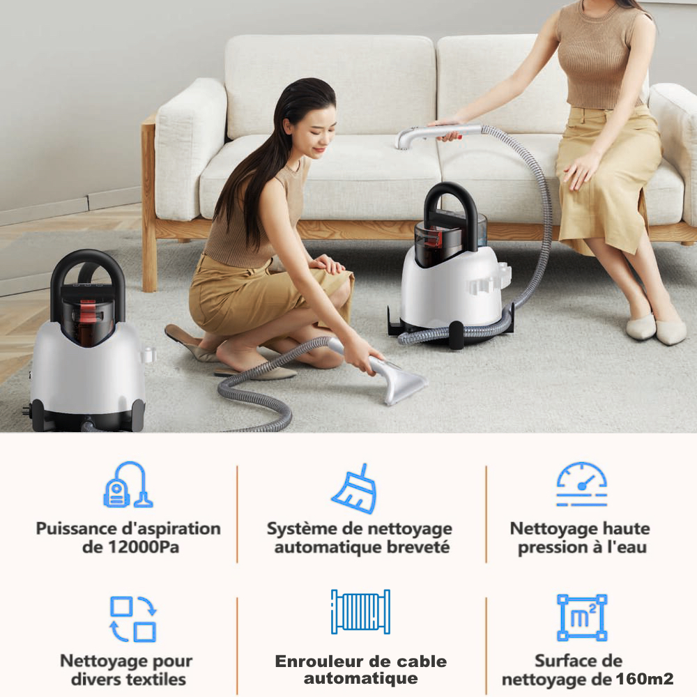 Nettoyeur injecteur extracteur Spot Remover W2 – Image 2