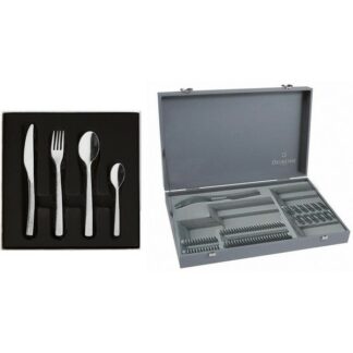 Couverts Ecrin ASTREE CISELE 50 pieces - miroir