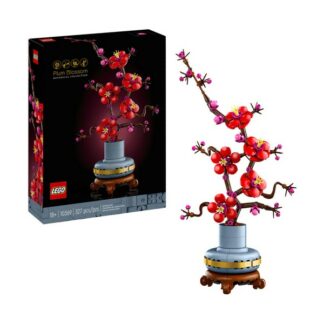 Jeu de construction fleurs de prunier - rouge