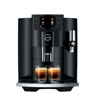 Robot cafe expresso avec broyeur E8 Piano - noir