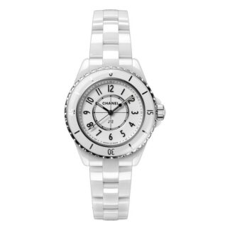 Montre femme J12 blanche 33mm