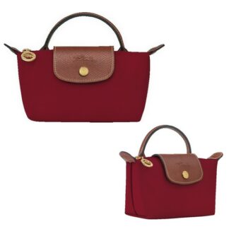 Troussse cosmetique avec poignée Le Pliage Original - rouge