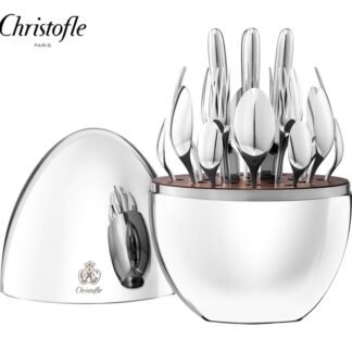 Set de 24 pieces pour 6 personnes avec ecrin en oeuf - collection MOOD