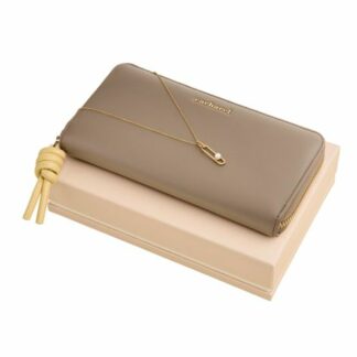 Coffret Apolline collier avec portefeuille voyage