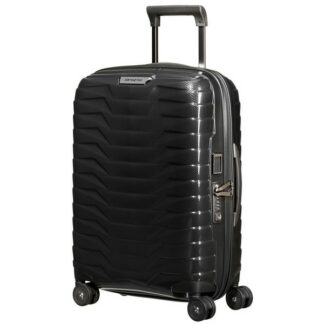 Valise trolley cabine extensible 55 cm PROXIS - 4 doubles roues - noir
