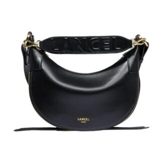 Sac HOBO S ORIGAMI DE LANCEL - noir