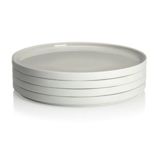 Assiettes plates L'Econome by Starck set de 4 - rutabaga