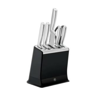 Set de 6 couteaux EverSharp en inox avec bloc de couteau