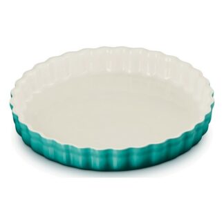 Moule a tarte 28 cm - bleu riviera