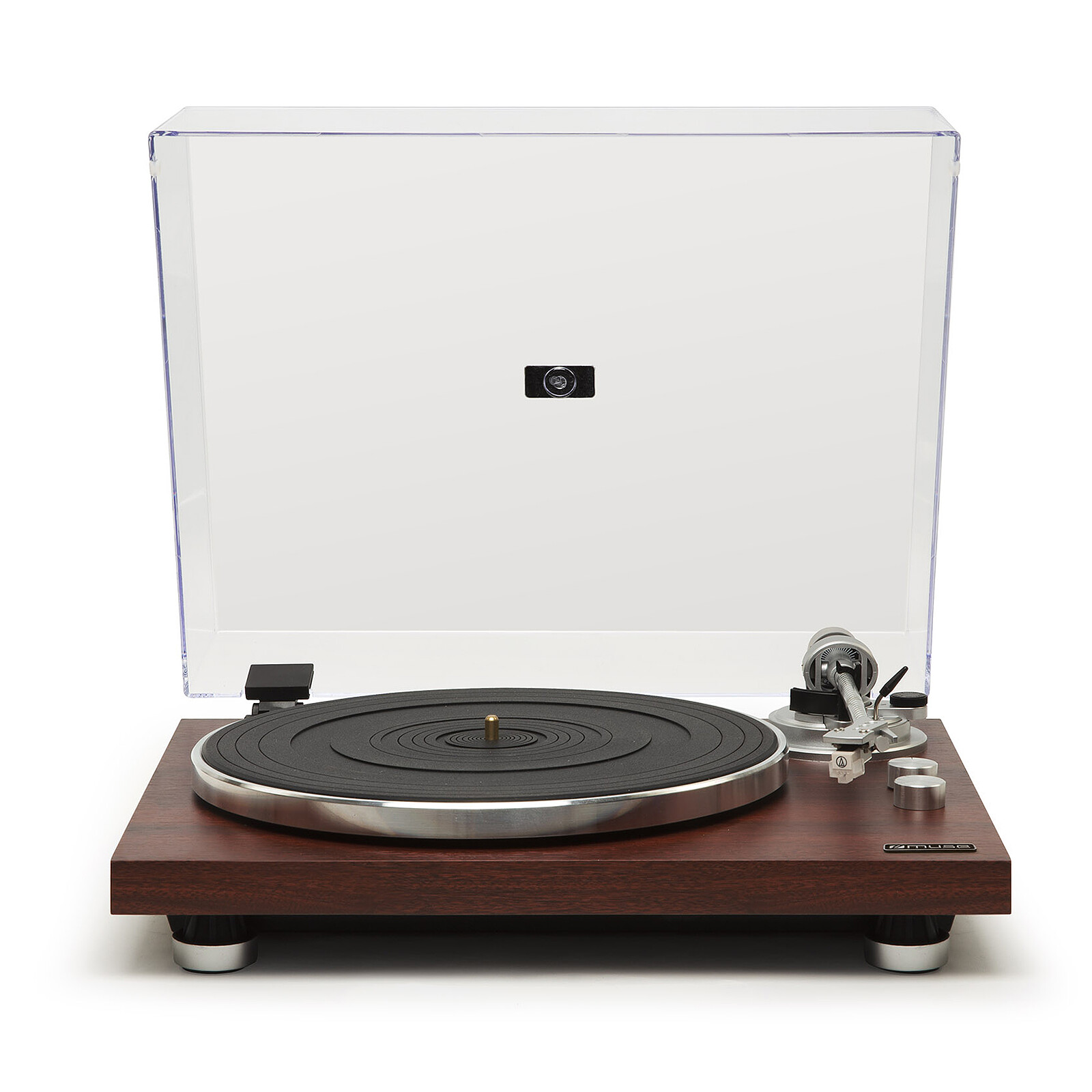 Platine vinyle - bois – Image 2