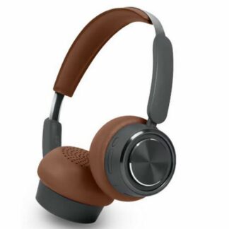 Casque audio Bluetooth arceau - marron