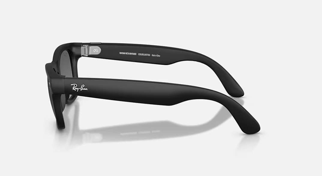 Lunettes de soleil META WAYFARER 2 - noir mat – Image 4