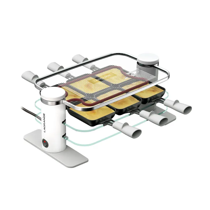Appareil a raclette Transparence - 6 personnes – Image 2
