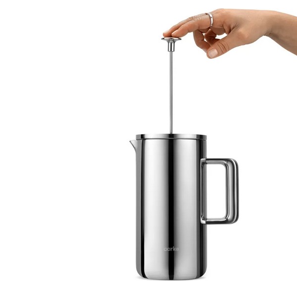 Cafetière a piston French Press 1L - inox