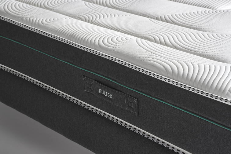 Lit SUMATRA 140 x 190 cm - gris fonce – Image 3