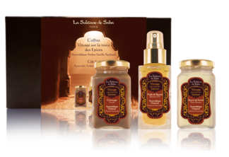 LA SULTANE DE SABA Voyage sur la Route des épices ayurvédique - Gommage Corps 100 G & 2 produits