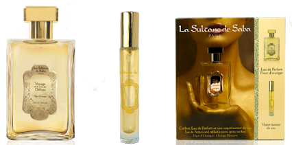 LA SULTANE DE SABA Voyage sur la Route des Délices Fleur d'Oranger - Eau de Parfum 50 ML & Eau de Parfum 10 ML