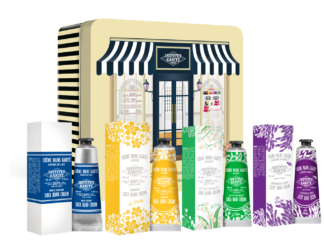 INSTITUT KARITÉ Métal IKP Shop - 4 Crèmes mains avec étui - 4 x 30 ML