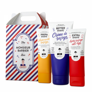 MONSIEUR BARBIER The Rituel Barbier Box - Crème Rasage 175 ML & 2 produits