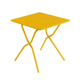 Table pliante de jardin Balcony - jaune miel
