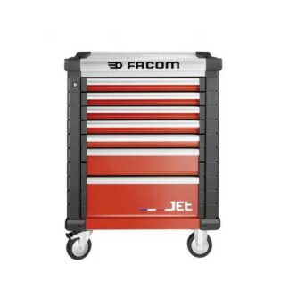 Servante JETM3 7 tiroirs rouge