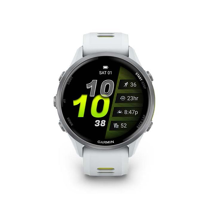 Montre multisport Forerunner 970 - 47 mm - blanc jaune – Image 3
