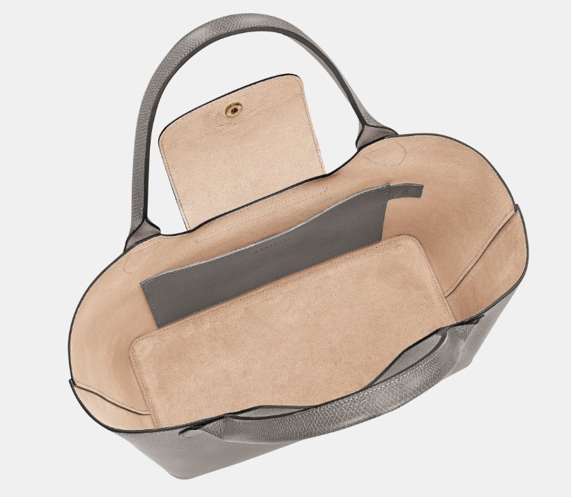 Sac porté épaule L EPURE - tourterelle – Image 4