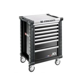Servante JETM3 7 tiroirs noire