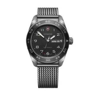 Montre Swiss Quartz Army 42 mm - argent