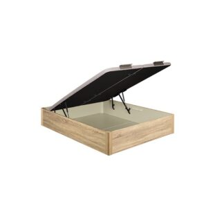 Sommier coffre 140 x 190 cm - chene