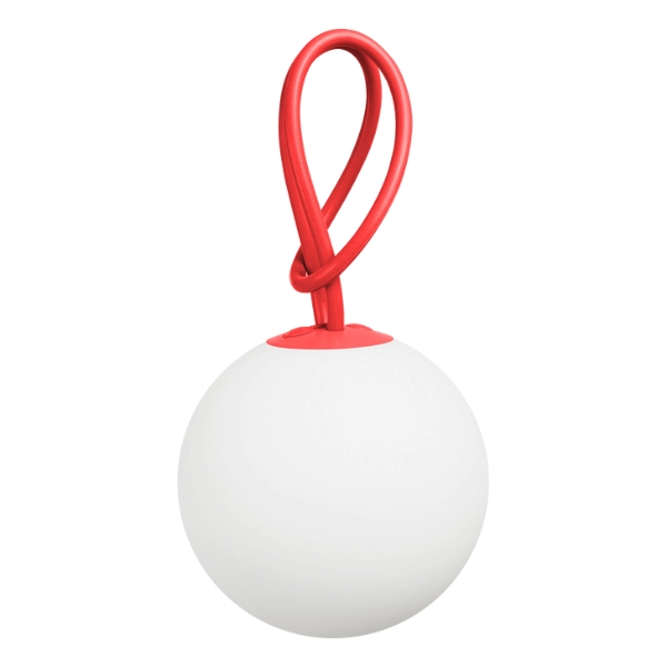Lampe sphérique BOLLEKE - rouge