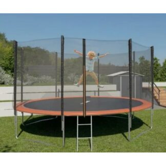 Trampoline diam 4.27 m avec filet de securite