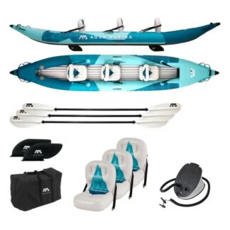 Kayak gonflable Betta 475 - 3 places - bleu