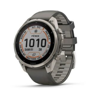 Montre connectee Fenix 9 Pro inReach Solar 47 mm - titane
