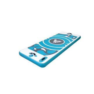 Tapis flottant pour piscine Aquafitmat - bleu