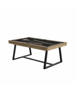 Billard convertible BRIO Chêne avec drap ardoise