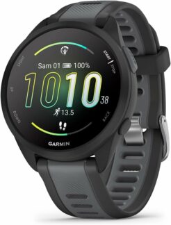 Montre GPS Forerunner 165 43 mm - noir - gris foncé