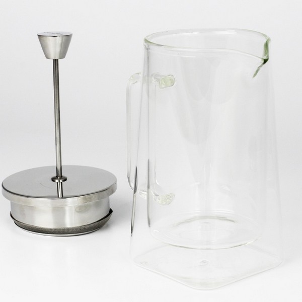 Cafetiere a piston ROBUSTA double paroi - 600 ml – Image 2