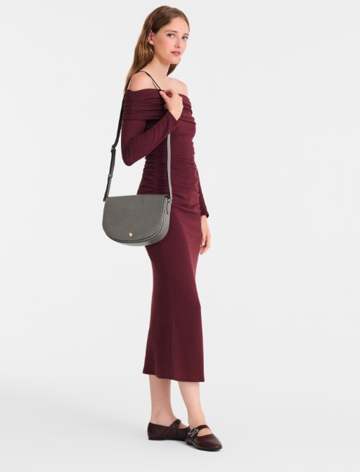 Sac bandoulière M EPURE - tourterelle – Image 2