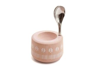 Coffret Piou Coquetier indienne - rose
