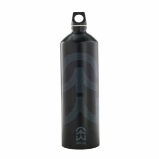 Gourde en aluminium recyclé 1,5 l - noir