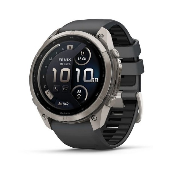 Montre connectee Fenix 9 Pro inReach 51 mm - titane