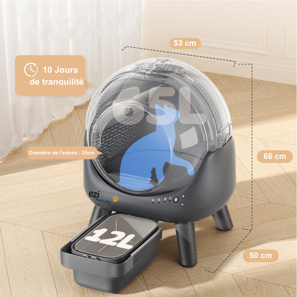 Litière robot autonettoyante connectée CATBOT K6i – Image 3